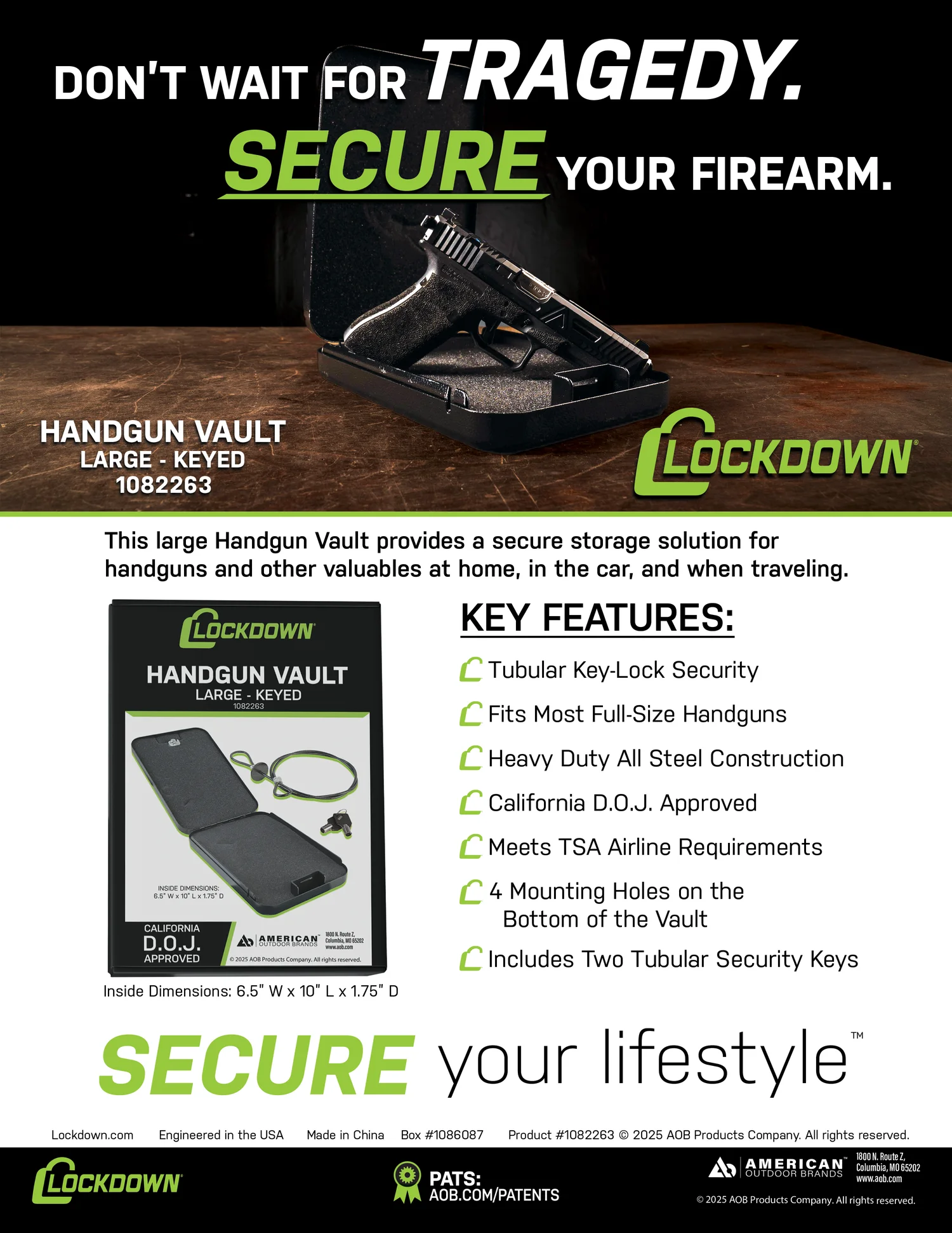 American Outdoor Brands magazine advertisement